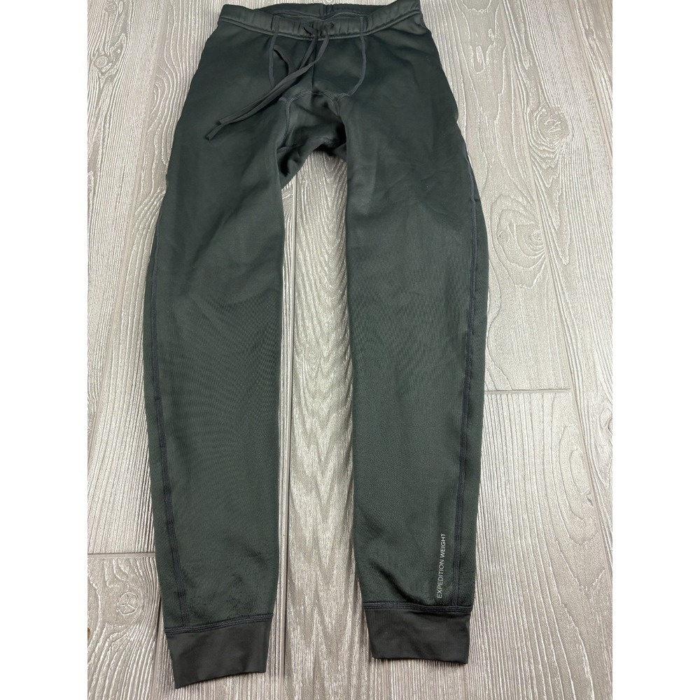 NRS Leggings Womens Small Gray Fleece Lined Expedition Weight Activewear 29"